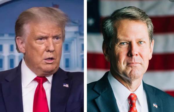 Georgia Gov. Kemp Reportedly Shot Down a Request From Trump
to Appoint Electors for Him Instead of Biden, Sparking Twitter
Battle 1