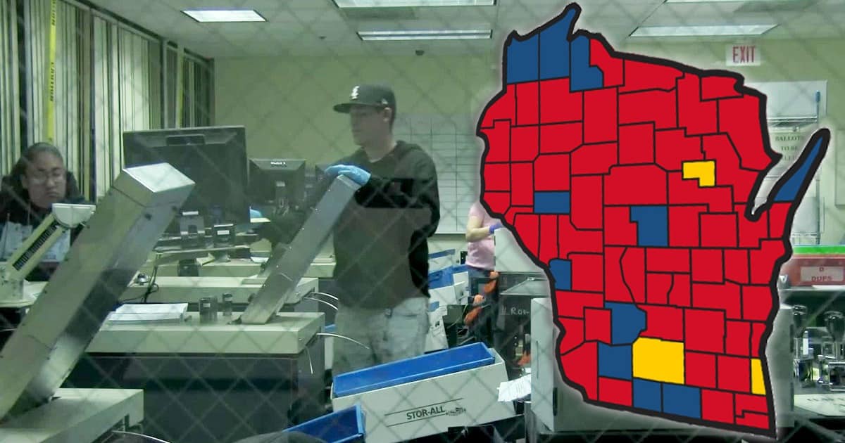 WISCONSIN: Lawsuit Filed To Remove Nearly 800,000 Ballots
Due To Illegal Votes 1