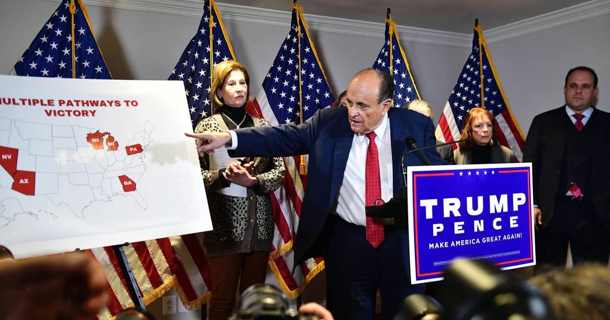 Rudy Giuliani Alleges National Conspiracy to Steal the 2020
Presidential Election 1