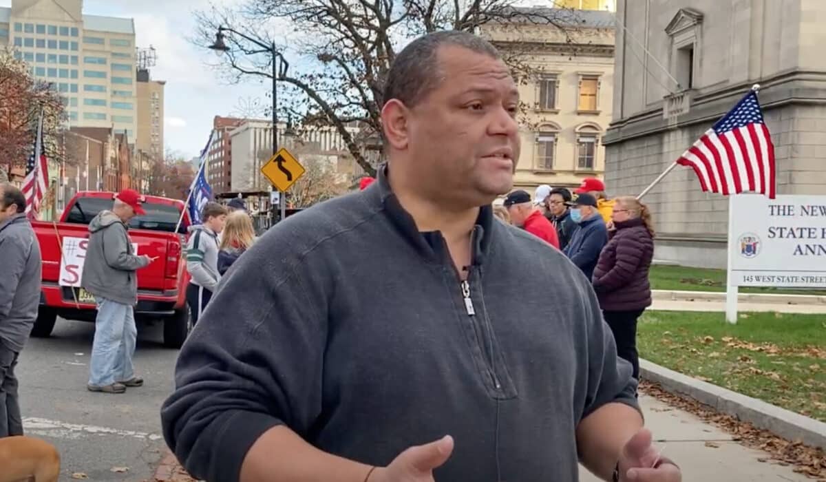 Election Fraud Protest Organizer: ‘Together We’re
Strong’ 1
