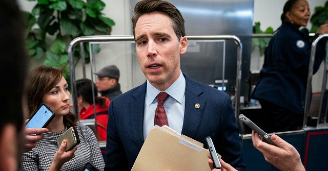 Josh Hawley Claims He Has Evidence of Coordinated Censorship
by Google, Facebook, Twitter 1