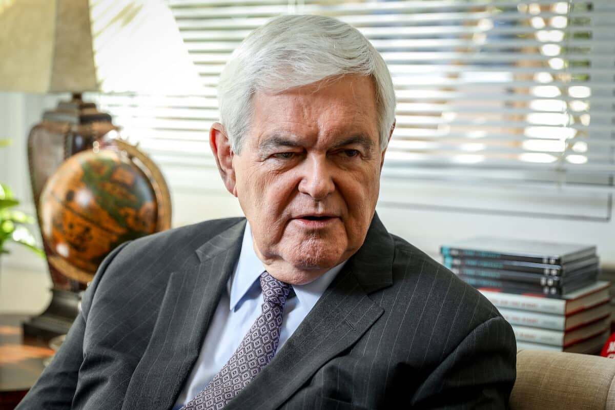 Newt Gingrich Says Senate Race Is Key to Defending America