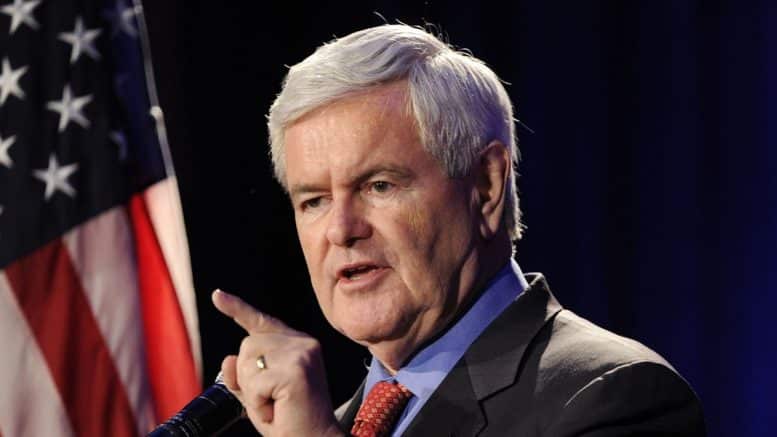 Newt Gingrich: ‘Crooked politicians running crooked
elections’ 1