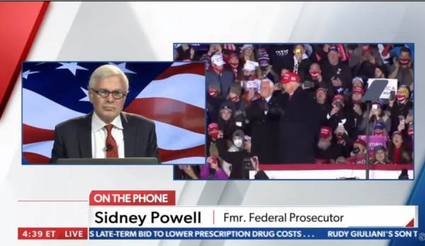 Sidney Powell: “We’ve Got a Number of Smoking Guns, May Have
to Get Witness Protection for Them — 7 Million Votes Stolen from
Trump! (AUDIO) 1