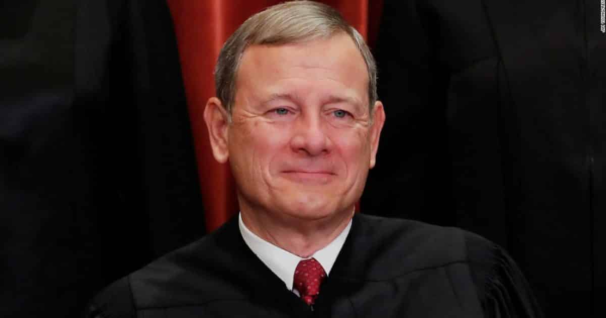 Report: SCOTUS Chief Justice John Roberts Folded on Texas
Election Fraud Case Due to Fear of ANTIFA Pushback 1