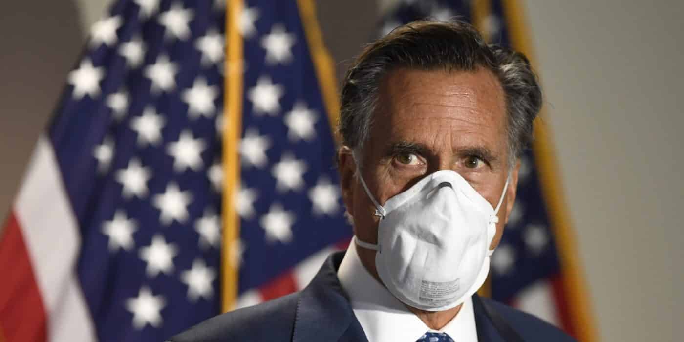 Romney Blasts Trump’s Vote-Fraud Focus During COVID Spike as
‘Great Human Tragedy’ 1