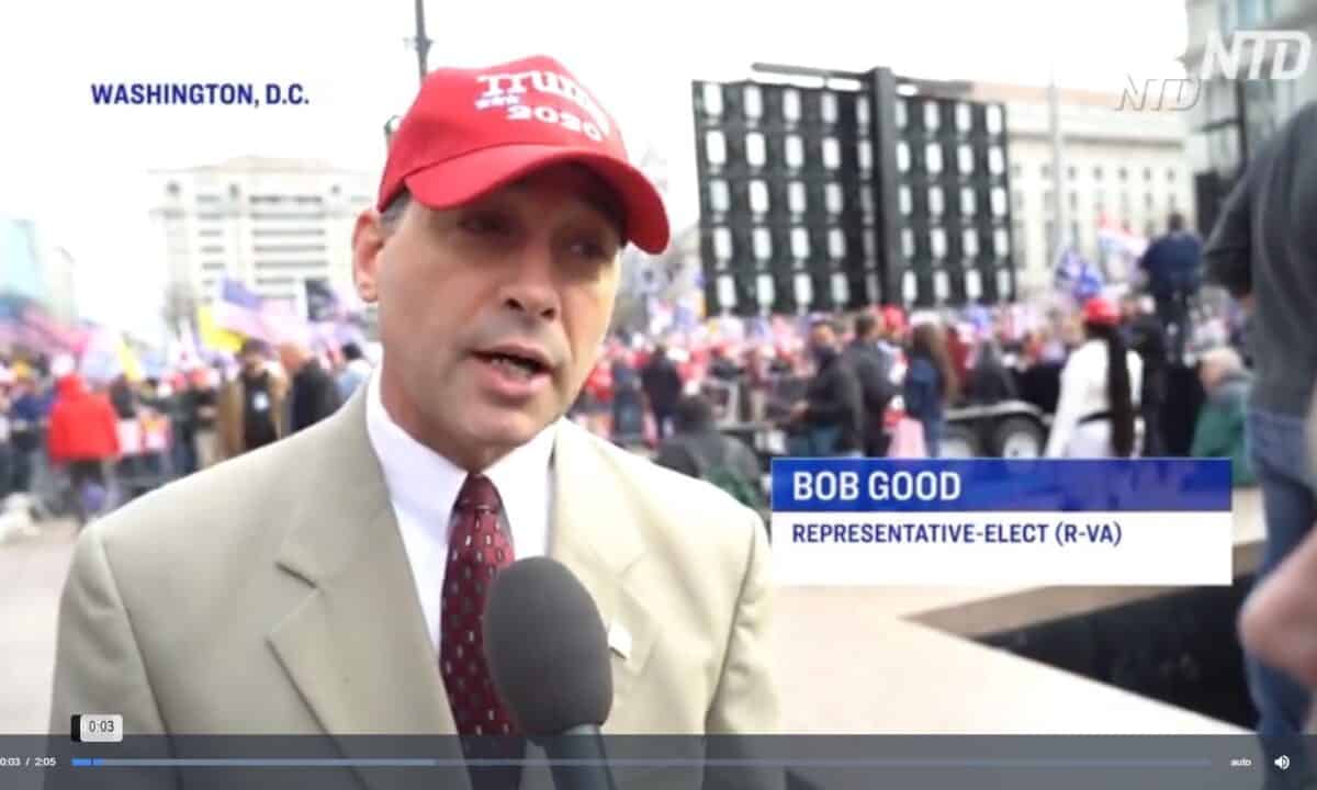 Congressman-Elect at DC Rally: ‘Election Integrity Is the
Foundation of Our Republic’ 1