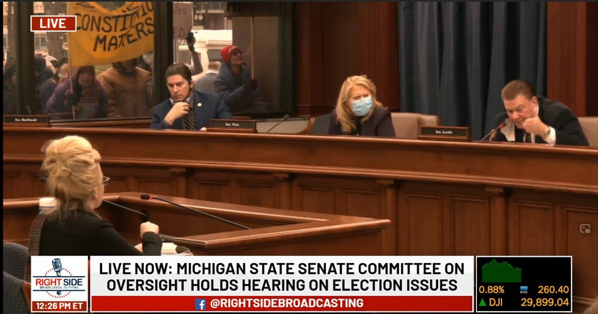 MICHIGAN: Dominion Worker Says She Saw Her Bosses Engage In
Fraud At Detroit Vote Counting Location 1
