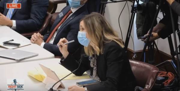 Body Language Ghost Performs Review of Unhinged Georgia
Senator Elena Parent at Georgia Senate Hearings 1