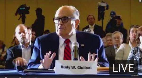 WEDNESDAY ELECTION FRAUD HEARING: Trump Attorney Rudy
Giuliani at Michigan House Oversight Committee – LIVE STREAM VIDEO
at 6 PM 1