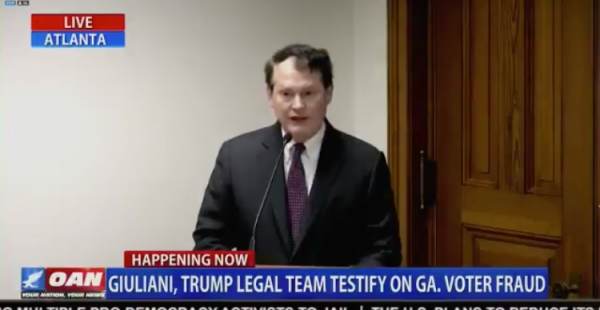 Want Numbers? Trump’s Lead Counsel Breaks Down How Tens of
Thousands of Illegal Votes Were Cast in Georgia (VIDEO) 1