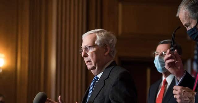 Report: McConnell Urges GOP Senators to Refrain from
Objecting to Electoral Votes 1