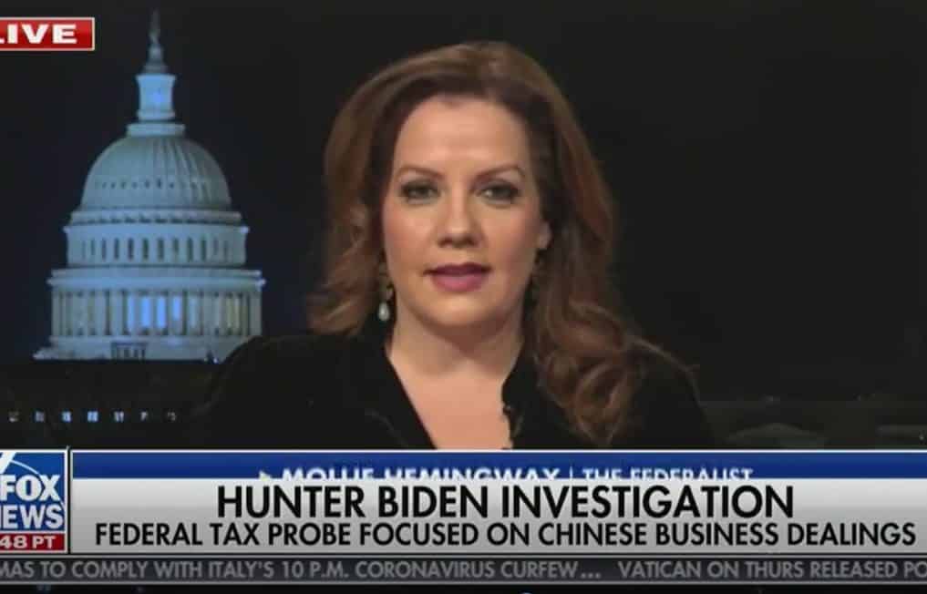 Mollie Hemingway: When People Claim The Election Was Rigged,
They Include Big Tech And Big Media 1