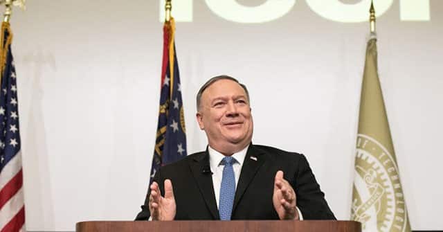 Mike Pompeo Delivers Speech at Georgia Tech About Chinese
Infiltration MIT Wouldn't Allow 1