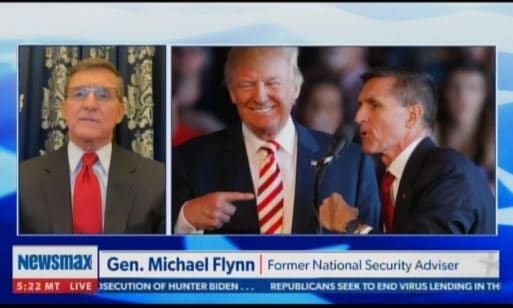 General Flynn: Clearly There Was a Foreign Influence Tied to
These Dominion Machines – Goes Back to China, Russia, Iran – TRUMP
SHOULD REVOTE THESE STATES (Video) 1