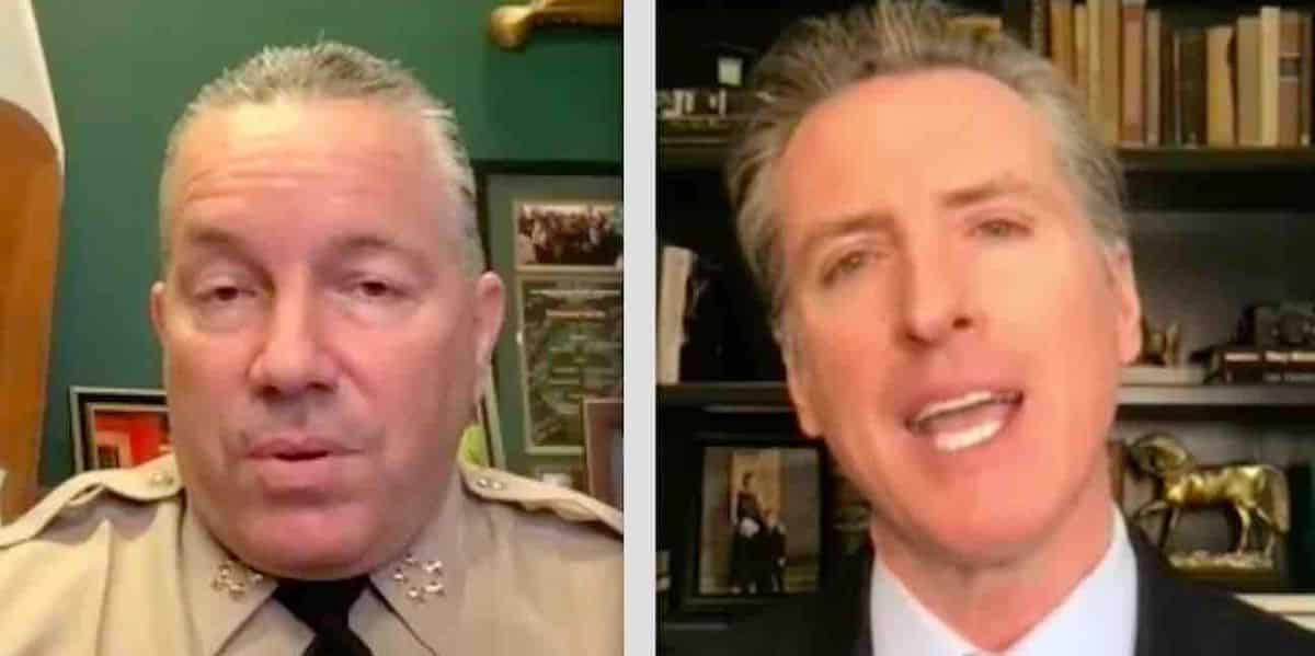 Sheriffs say they won't enforce far-left California Gov.
Gavin Newsom's new lockdown order 1