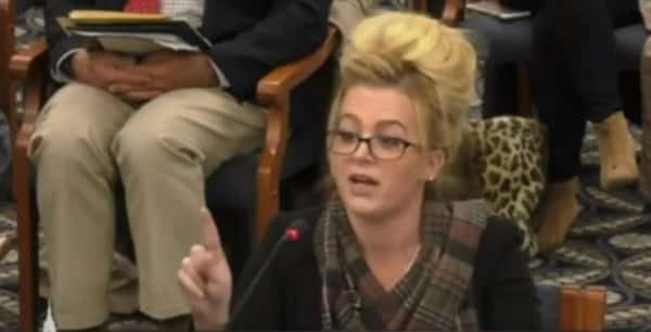 Woman who gave viral testimony at voter-fraud hearing
running for office 1