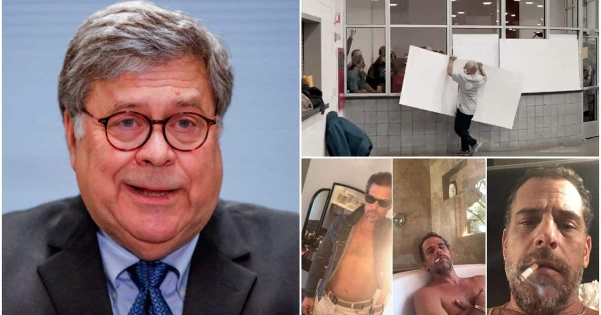 FINAL BETRAYAL: AG Bill Barr Announces No Special Counsel
for Hunter Biden or Election Fraud on His Way Out 1