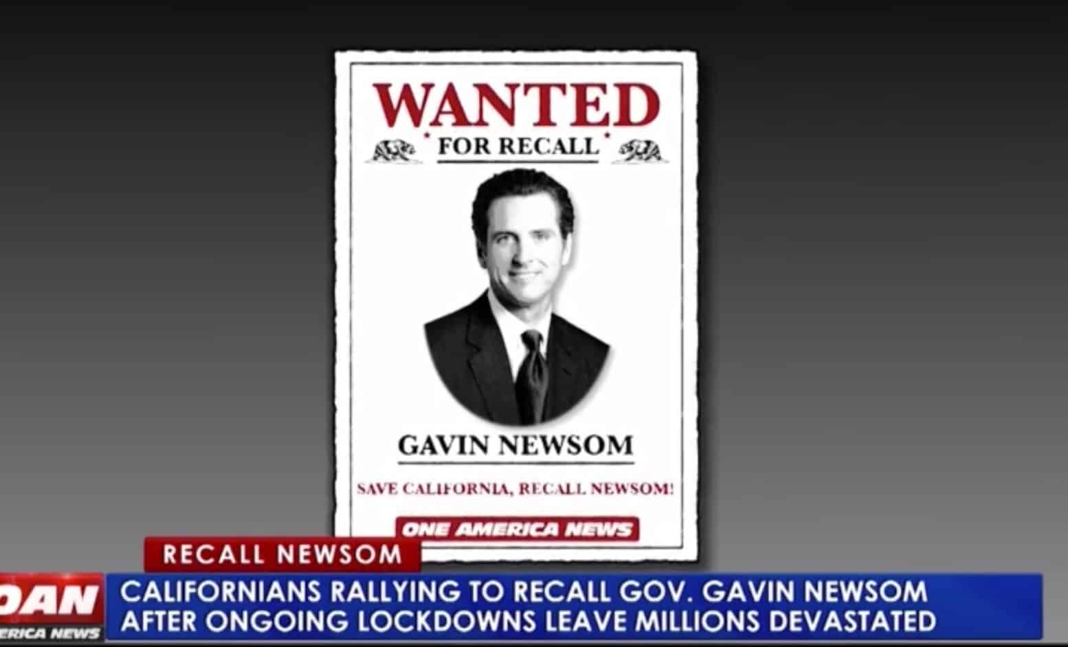 Effort To Recall California Governor Newsom Reaches 870,000
Signatures 1