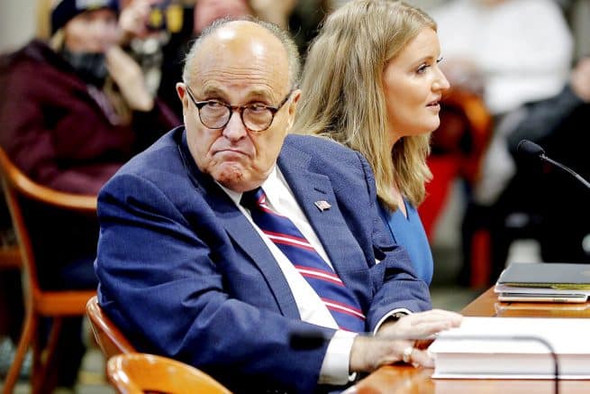Rudy Giuliani calls for Dominion voting machine
audit 1