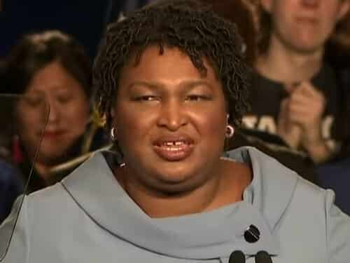 Stacey Abrams Cheers 7.7 Million Registered Voters Ahead of
January Run-Off — REPUBLICANS LEFT LOOKING INEPT AND STUPID 1