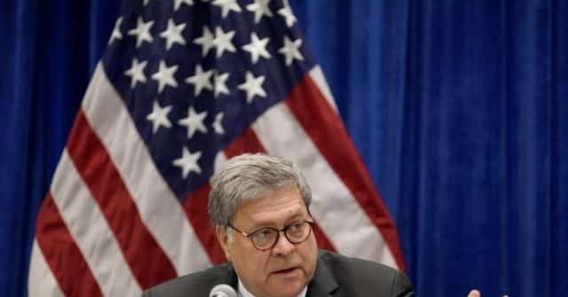 Report: Bill Barr Says DOJ Has Not Uncovered Evidence of
Widespread Voter Fraud 1