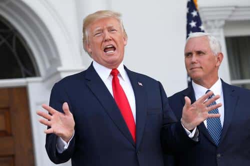 Trump Slams "Fake News" NYT Report That Pence Said He 'Lacks
Authority' To Change Election Result 1