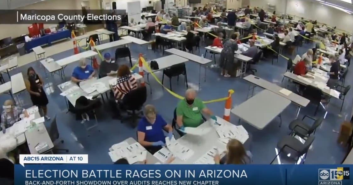 Why Are Arizona’s Maricopa County Board of Supervisors Not
in Jail? They Are Reportedly Breaking the Law By Not Handing Over
2020 Election Ballots 1