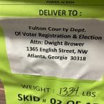 EXCLUSIVE: Fraudulent Georgia Ballots Were Addressed to
Elections Consultant Dwight Brower – The Same Guy Who Reported the
Fake Water Main Break and Then Terminated Election
Whistleblower 16