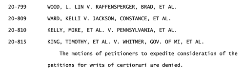 US Supreme Court Refuses To Fast-Track Trump's Election
Appeal 1
