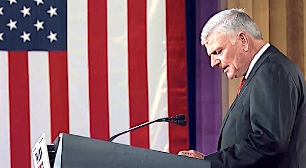 Franklin Graham responds to alleged efforts to 'steal' the
election by 'the enemies of God' 1