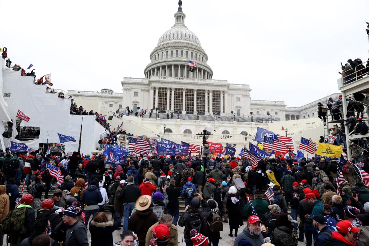 Electoral College Vote Count, Debate Halted After Protesters
Breach Capitol Building 1