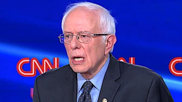 Bernie Sanders says because Trump was censored by Twitter,
he should be removed from office 1