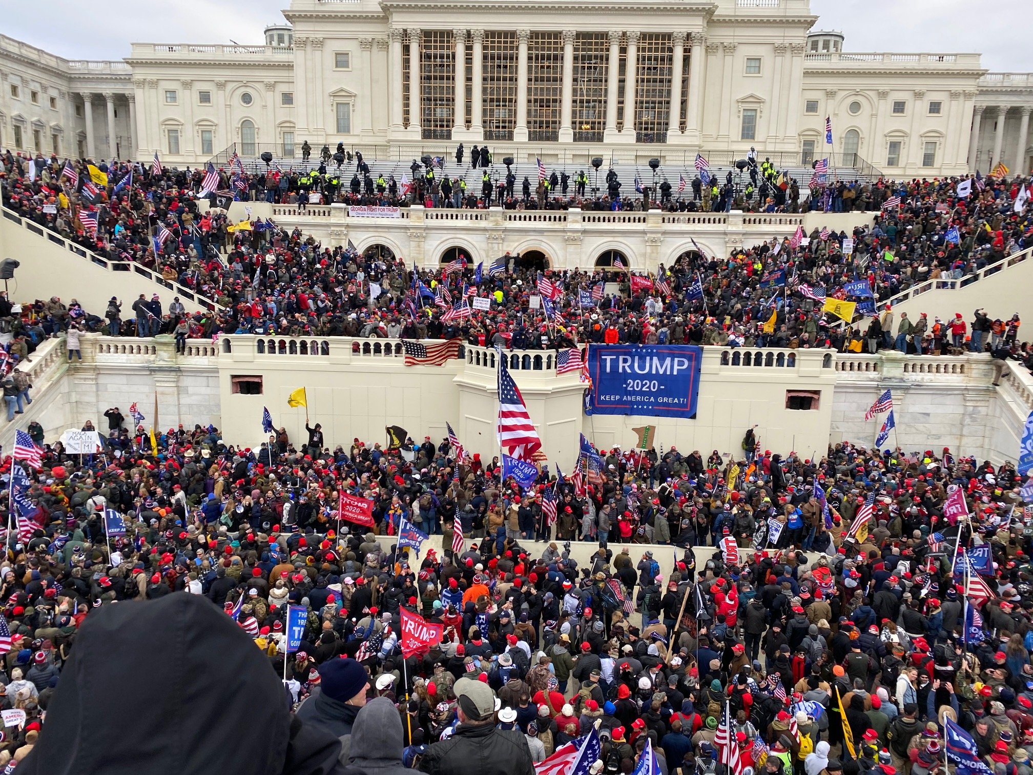 EXCLUSIVE: Witness at Capital Called Crowd “Overwhelming,
Peaceful, Beautiful Crowd” – Media Still Won’t Acknowledge Voter
Fraud 1