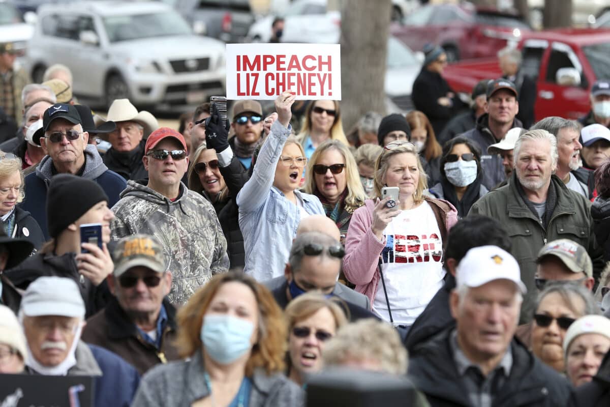 Gaetz Targets Cheney Over Impeachment Vote at Rally in Her
Home State 1