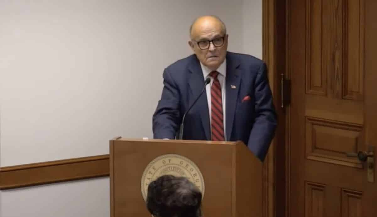 ‘Do You Have the Courage’ to Stand Up for US Constitution,
Giuliani Asks Georgia Senate Hearing 1