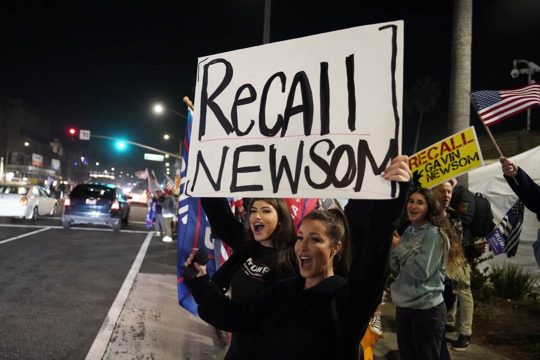 Total Recall 2: California Effort Nears Signature Goal as
Governor Newsom Sweats 1