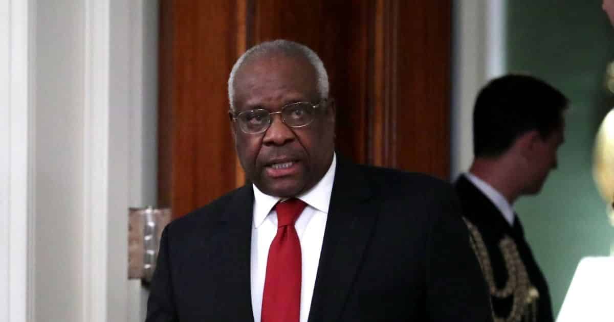 Clarence Thomas Savages Justices, Feckless John Roberts for
Refusing PA Election Cases 1
