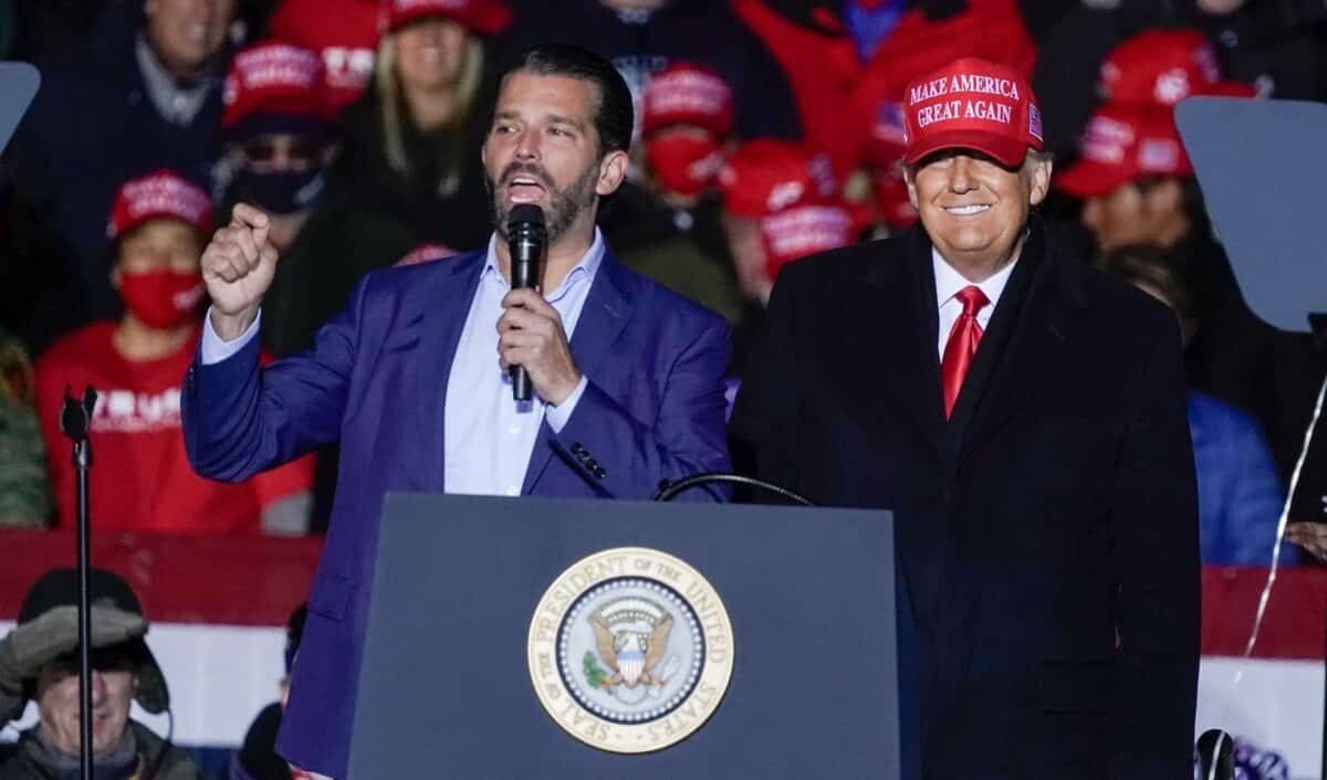 Donald Trump Jr. Says Republicans Need to Fight Back or
‘They’ll Never Win Another Election’ 1