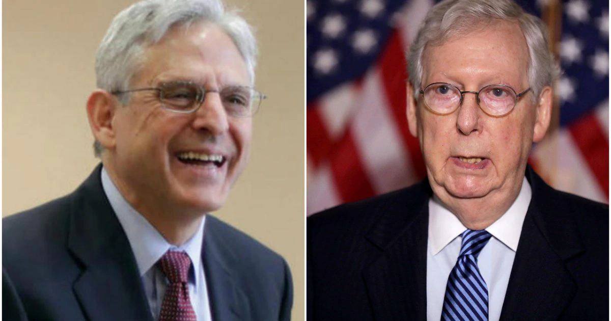 Mitch McConnell Will Vote to Confirm Far-Left Open Borders
Merrick Garland as Attorney General 1