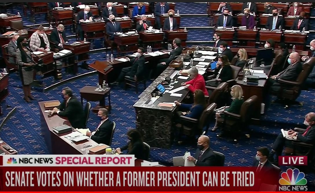 Senate Moves Forward With Impeachment Following Vote On
Constitutionality 1