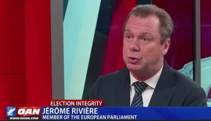 “We Don’t Find It Safe Enough” – EU Lawmaker Jérôme Rivière:
Mail-in Ballots and Voting Machines Banned in France
(VIDEO) 1