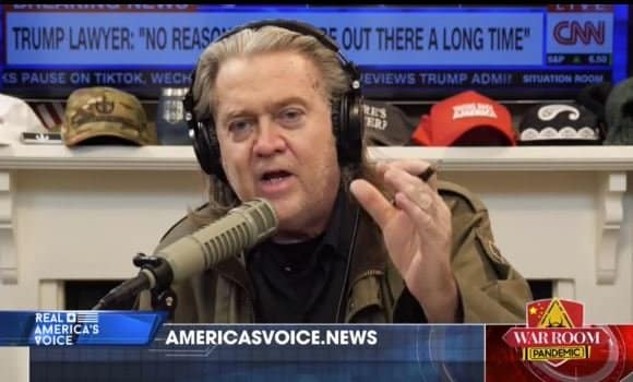 “We Will NEVER EVER Concede – Because You STOLE THE
ELECTION! And You Brag About It!” – Steve Bannon Goes Off on Lying
Democrat Impeachment Team (VIDEO) 1