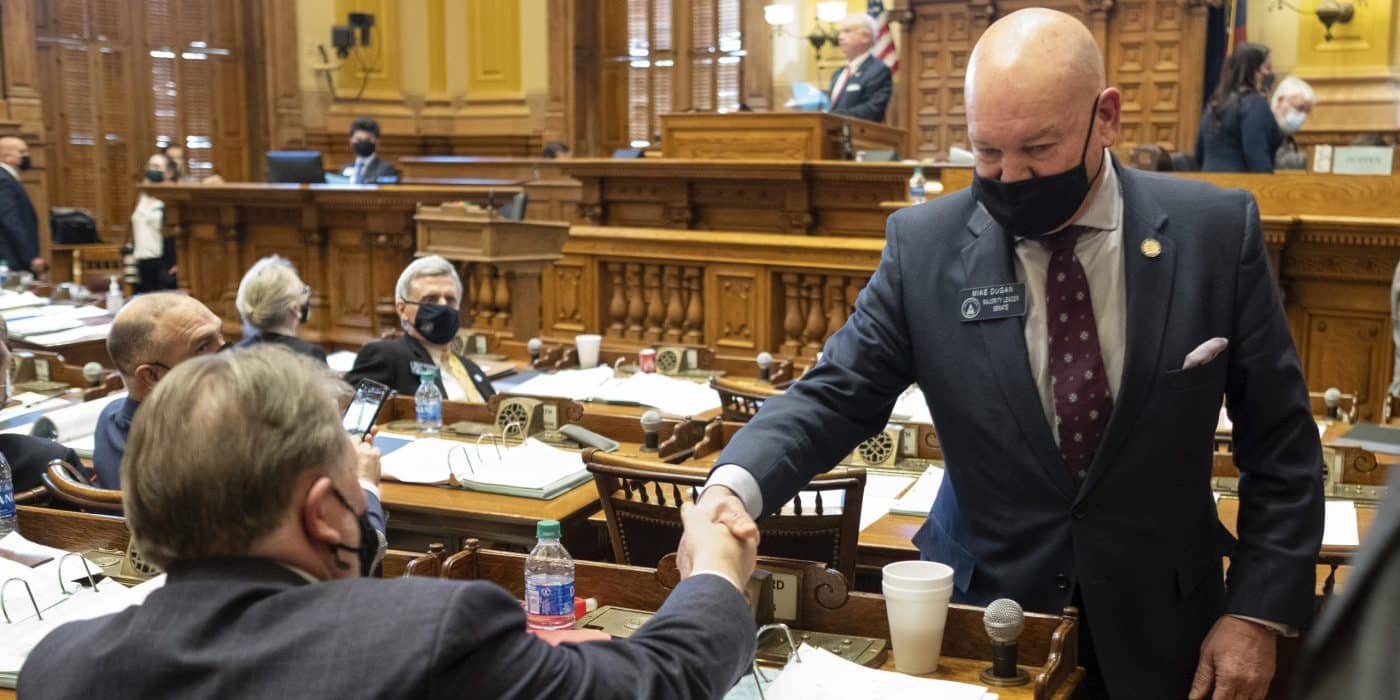 Georgia Senate Passes Bill to End No-Excuse Absentee
Voting 1
