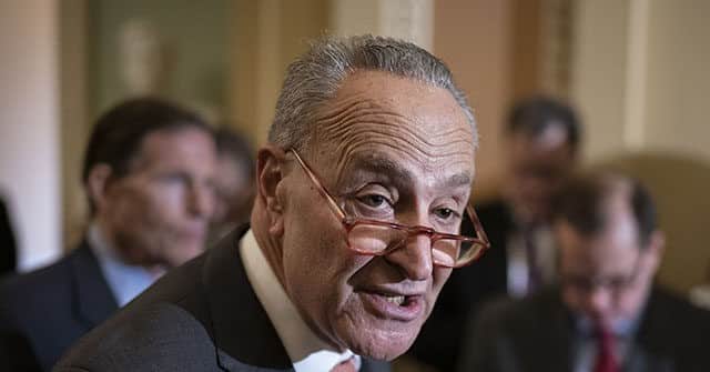 Schumer Blasts 'Racist' Voter Law, Invites MLB All-Star Game
to New York 1