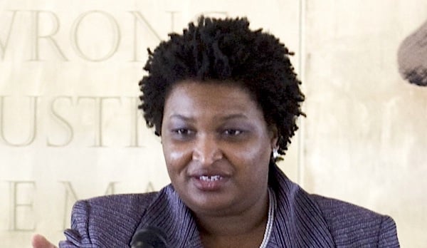 Stacey Abrams pressing businesses to oppose voter-integrity
laws 1