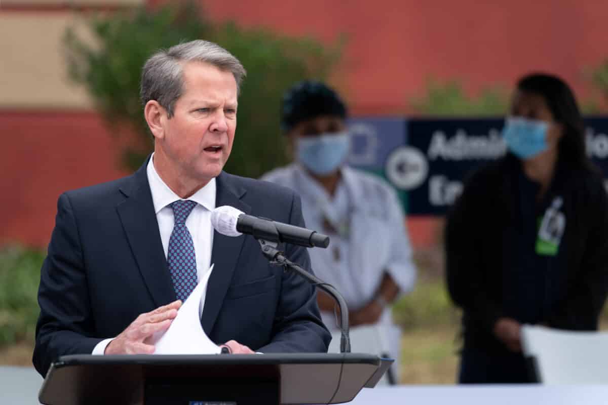 Gov. Kemp Calls Out CEO Criticism of Georgia Elections Law,
Urges ‘Debate About the Merits’ 1