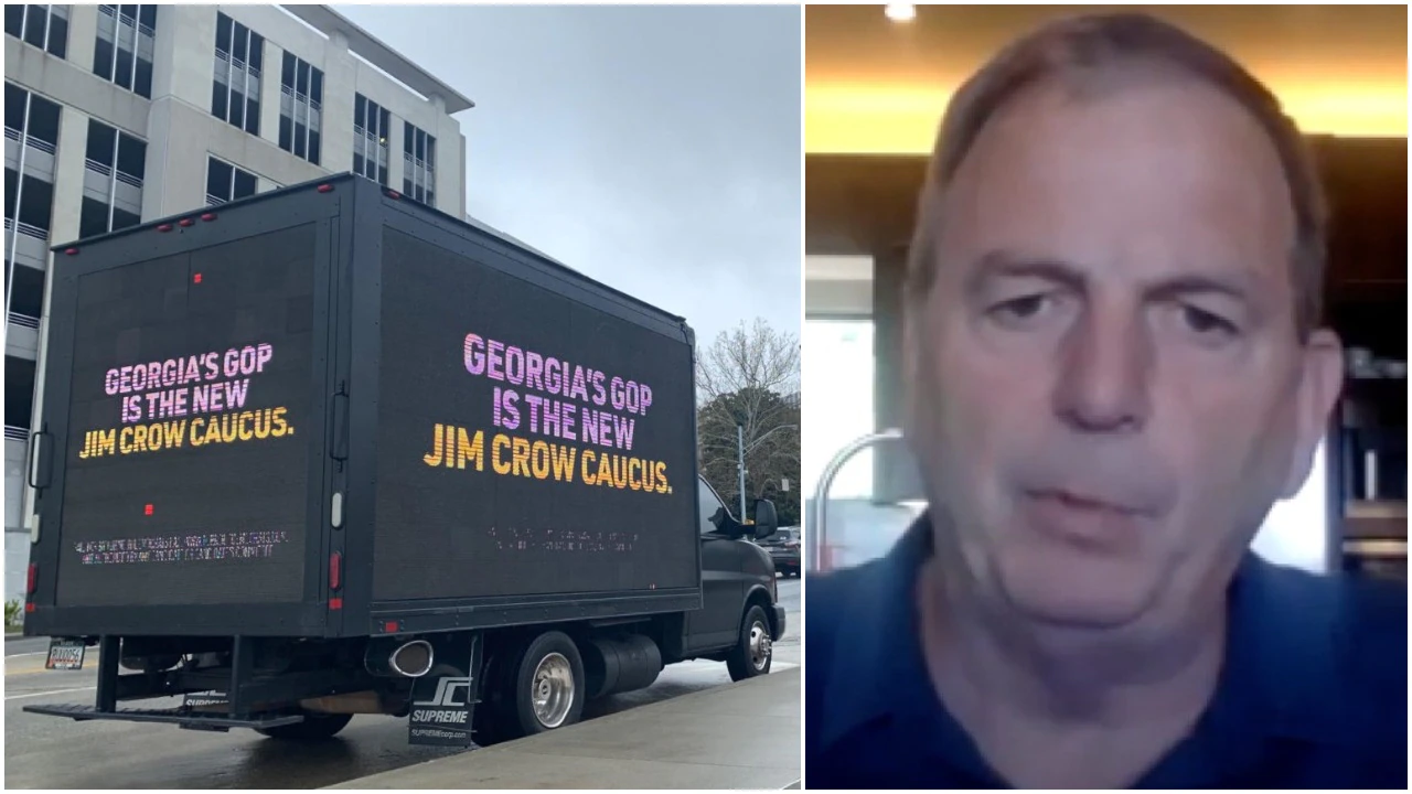 Never-Trump Lincoln Project, Founded by Accused Sex
Predator, Pulls Up to Georgia in Creepy Black Van 1