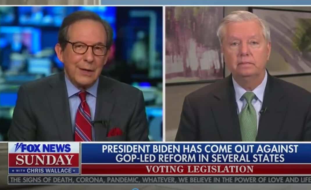 Chris Wallace Falsely Claims New Georgia Law Bans Drinking
Water While In Line For Voting 1