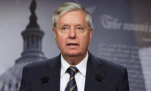 Graham Accuses Biden Of Playing "Race Card" Over Georgia
Election Reform Law 1